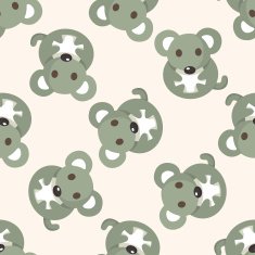 animal mouse cartoon seamless pattern