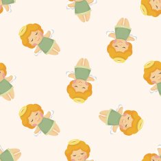 angel seamless pattern N4