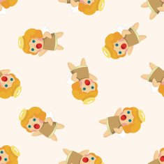 angel seamless pattern N5