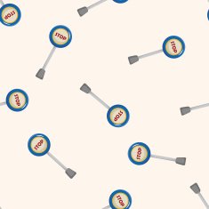 Travel equipment signpost seamless pattern