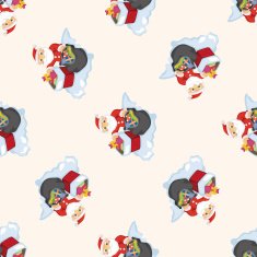 santa claus seamless pattern N7