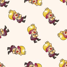 band member singer seamless pattern N5