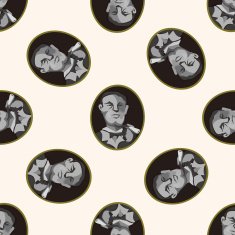 mafia seamless pattern N9