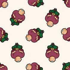 fatty seamless pattern N8