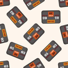 hockey equipment seamless pattern N4
