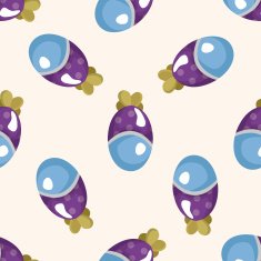 spaceship seamless pattern N9