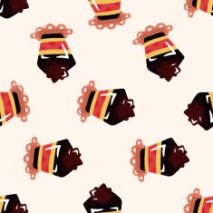 decorating cake seamless pattern N5