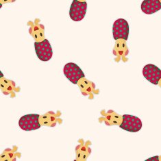 bizarre monster seamless pattern N3