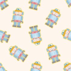 Robot seamless pattern N8
