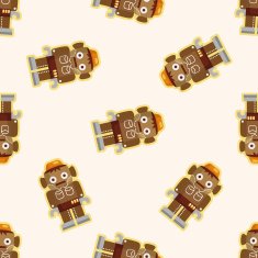 Robot seamless pattern N10