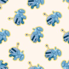 Robot seamless pattern N11