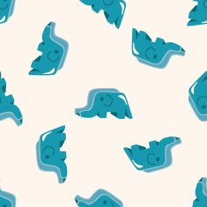 Amusement park facilities seamless pattern N11
