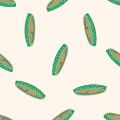 Amusement park facilities seamless pattern N14