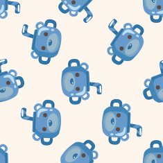 soda drinks seamless pattern