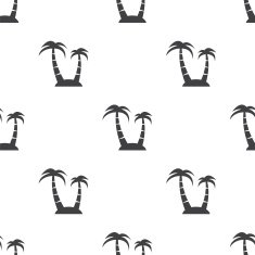 island vector seamless pattern