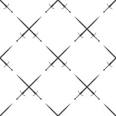 sword vector seamless pattern