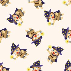 magician seamless pattern N8