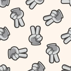 hand seamless pattern N2