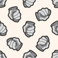hand seamless pattern N8