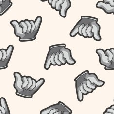 hand seamless pattern N11
