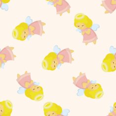 angel seamless pattern N9