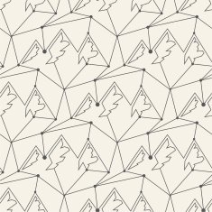 Seamless line pattern tile background geometric N8