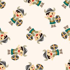 pirate seamless pattern N3