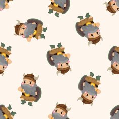 pirate seamless pattern N5