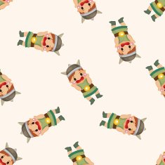 pirate seamless pattern N6