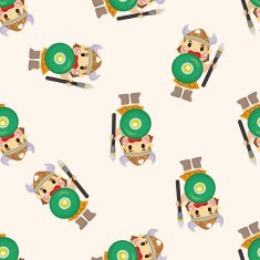 pirate seamless pattern N8