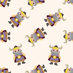 pirate seamless pattern N9