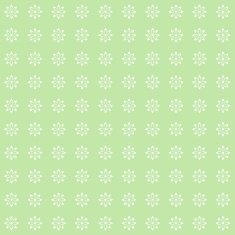 Green vintage flower pattern