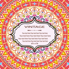 invitation mandala card10 N5
