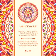 invitation mandala card10 N6