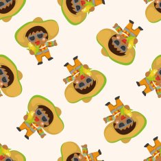 mexican seamless pattern N14