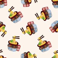 shop store seamless pattern N14