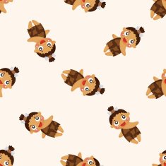 Aborigines seamless pattern N9
