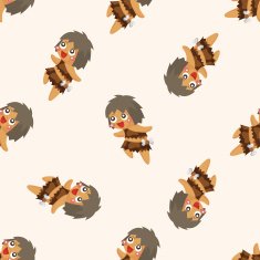 Aborigines seamless pattern N17