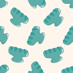 bathroom hairpin seamless pattern