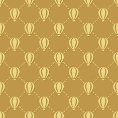 hot-air balloon seamless pattern