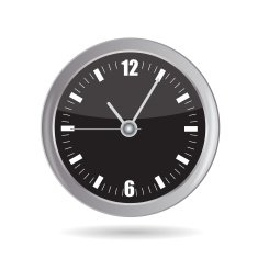 Glossy Compass Vector Illustration