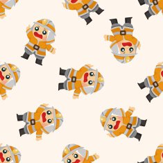 fireman seamless pattern N6