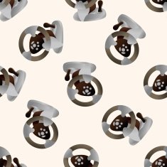 game control seamless pattern