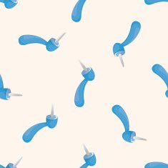 dentist tools seamless pattern N5