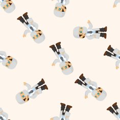 people theme doctor seamless pattern N10