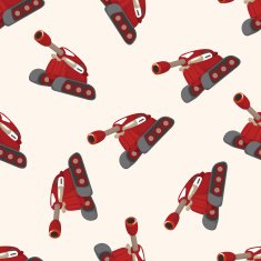 cannon seamless pattern