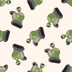 cannon seamless pattern N5