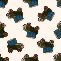 transportation car seamless pattern N6