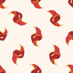 fairytale Aladdin story seamless pattern N7