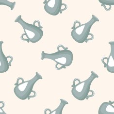 style bottle seamless pattern N2